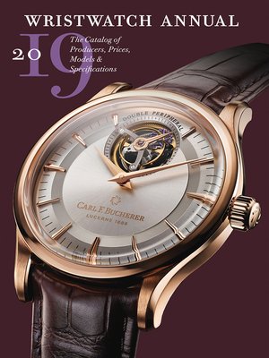 cover image of Wristwatch Annual 2019